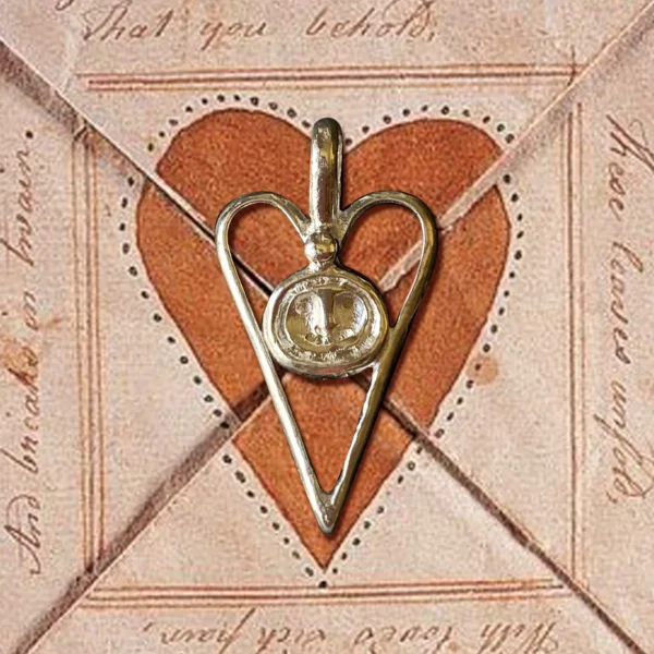 Zawieszka MANU HEART SILVER | Srebrna zawieszka serce