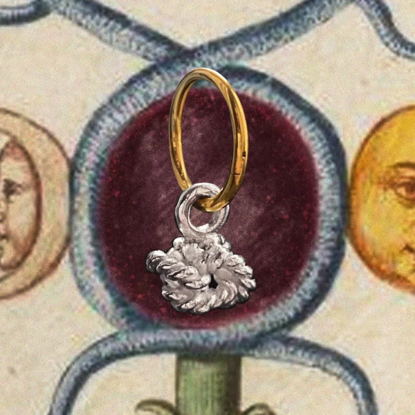 POJEDYNCZY KOLCZYK KNOT | Kolczyk z motywem supełka