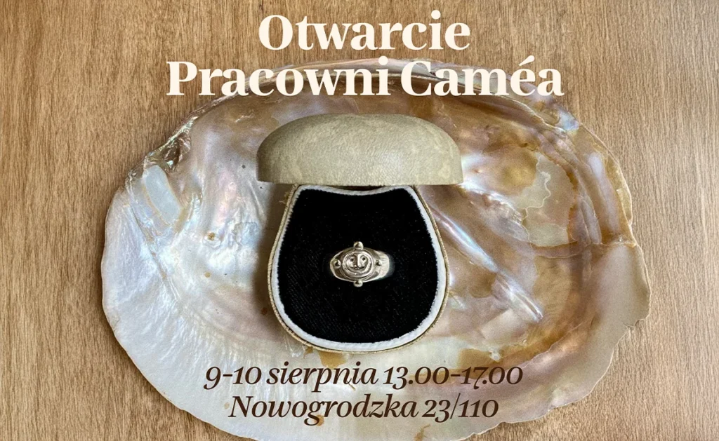 Caméa Pracownia – otwarcie | Biżuteria Caméa Concept stacjonarnie w Warszawie